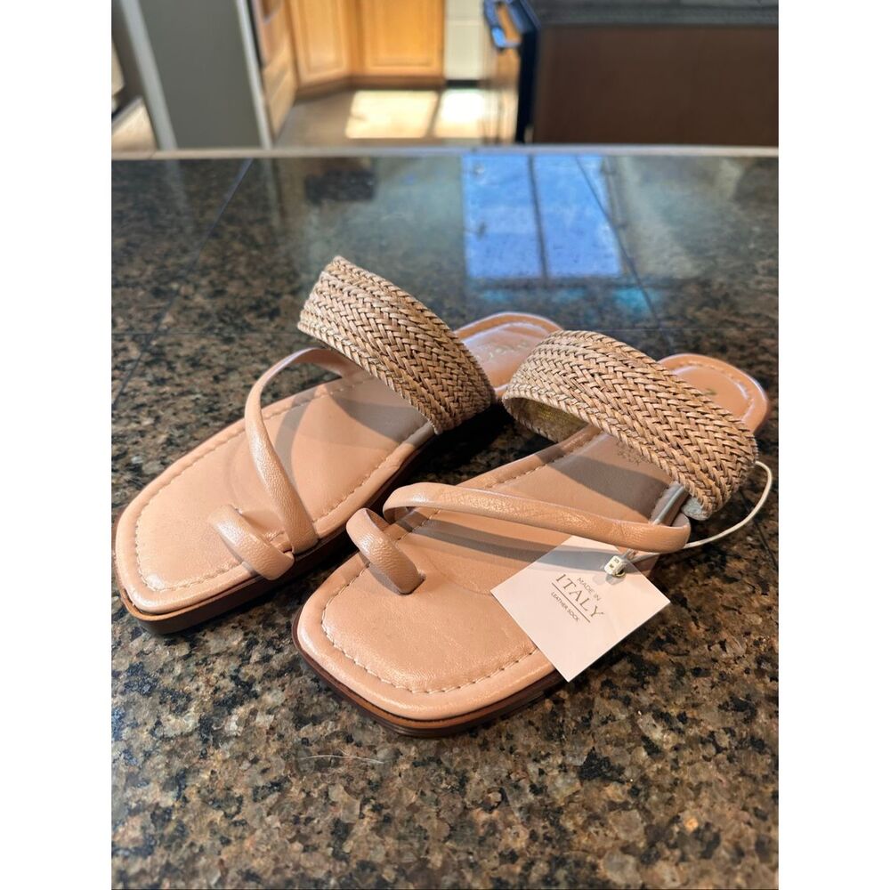 NWT Mariella leather sock sandals
